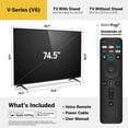 thumbnail image 5 of VIZIO 75" Class V-Series 4K High Dynamic Range Smart TV - V756-J, 5 of 24
