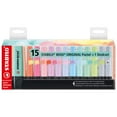 thumbnail image 1 of STABILO BOSS ORIGINAL Highlighters Set, 15-piece Pastel Desk Set, 1 of 8