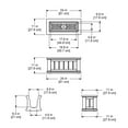 thumbnail image 5 of Mayne Cape Cod 24" x 11" Rectangle Planter, 5 of 5