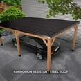 thumbnail image 10 of Backyard Discovery 20' x 12' Kingsport Cedar Carport, 10 of 12