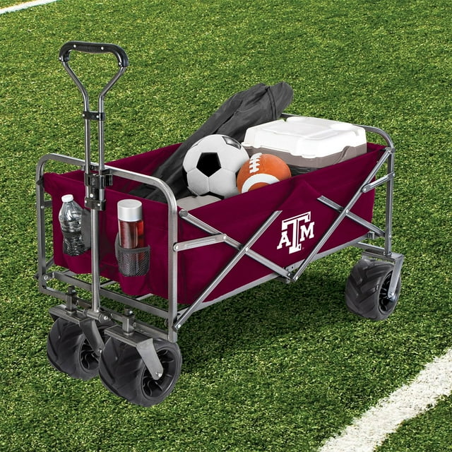 Smart Design NCAA Heavy-Duty Collapsible Sports Wagon