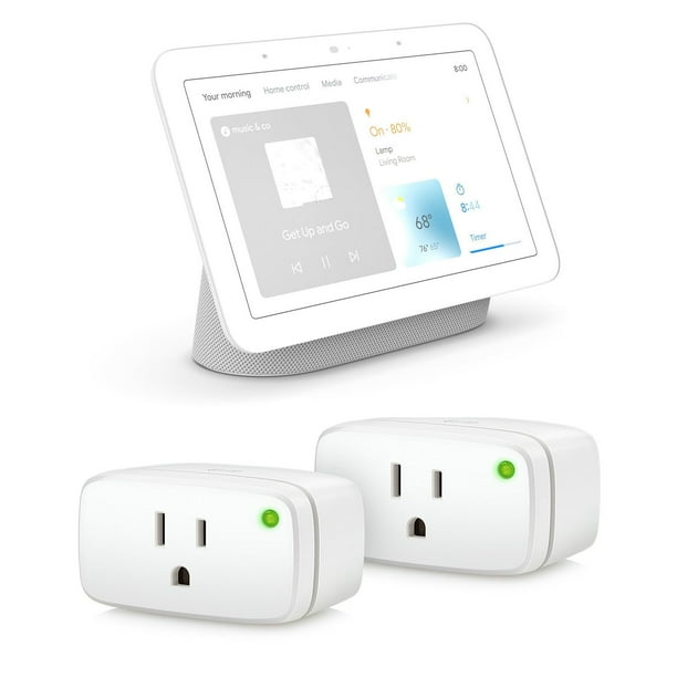 Google Nest Hub ホワイト Nest Hub 7” Smart Touchscreen Display with Google Assistant