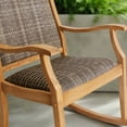 thumbnail image 7 of Cambridge Casual Teak and Wicker Rocking Chair with Built-in Cushion, 7 of 9