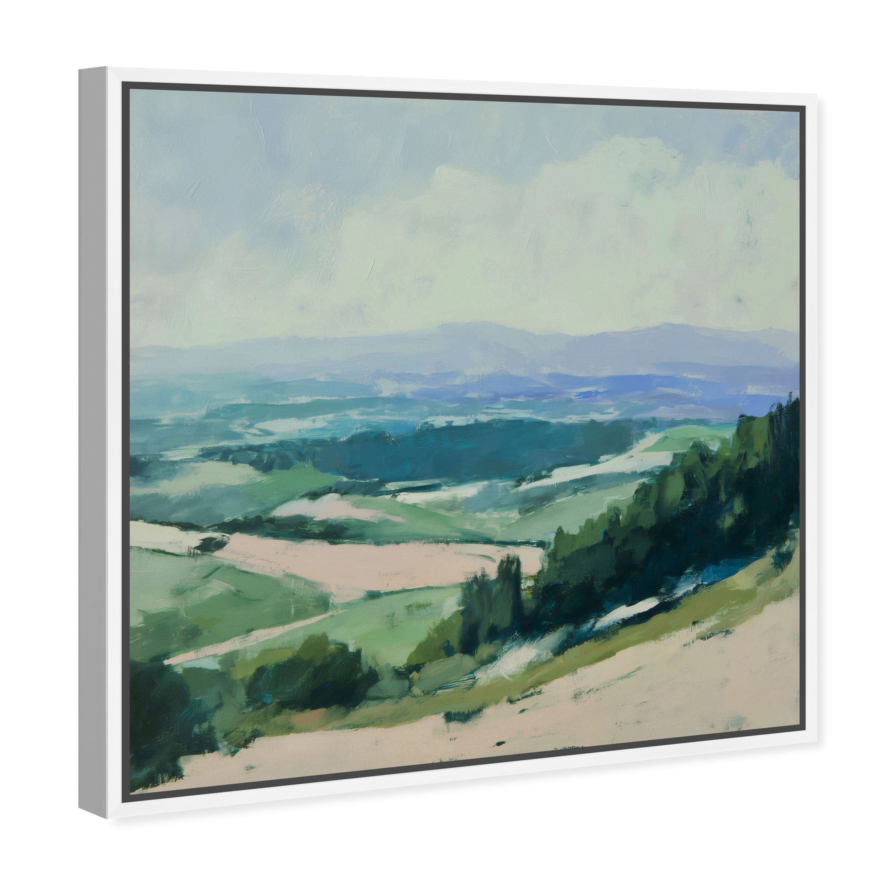 Oliver Tree Abstract Dark Trees I Abstract Landscape Canvas Print by Oliver Gal Prints ...