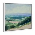 thumbnail image 1 of Dark Trees I Abstract Landscape Canvas Print by Oliver Gal Prints, 1 of 4