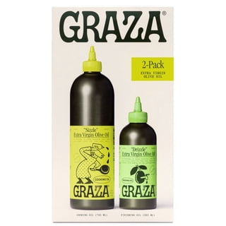 Graza Extra Virgin Olive Oil, Sizzle and Drizzle, 2 pk.