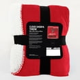 thumbnail image 4 of Officially Licensed NCAA Cloud Throw Blanket with Sherpa Back, 60" x 70", 4 of 4