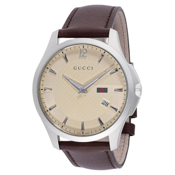 Gucci G-Timeless Quartz Analog Leather Watch, 40mm - Samsclub.com