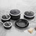 thumbnail interactive-video image 1 of Henckels Capri Notte 10-Piece Nonstick Granitium Cookware Set, 1 of 11
