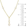 thumbnail image 4 of Fresh Water Cultured Pearl Drop Necklace in 14K Gold, 4 of 4