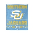 thumbnail image 1 of Logo Brands Southern University Jaguars 60"x70" Super Plush Blanket, 1 of 7