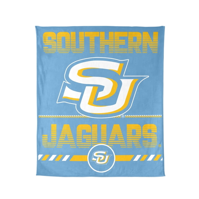 Logo Brands Southern University Jaguars 60"x70" Super Plush Blanket