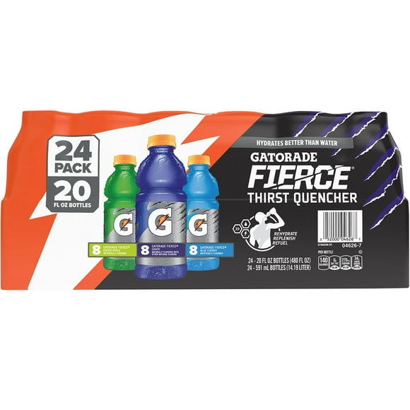 Gatorade Fierce Thirst Quencher Variety Pack, 20 fl. oz., 24 pk.
