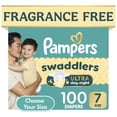 thumbnail image 1 of Pampers Swaddlers Ultra Diapers, Sizes Newborn-8, 1 of 14