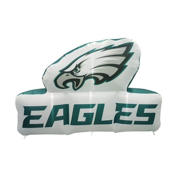 Logo Brands Philadelphia Eagles Pre-Lit 7'x10' Team Inflatable