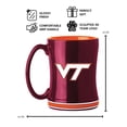 thumbnail image 3 of Logo Brands Virginia Tech Hokies 14oz Relief Mug Set, 3 of 5