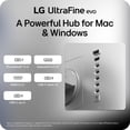 thumbnail image 8 of LG 32" UltraFine™evo 6K Nano IPS Black Monitor with Thunderbolt™ 5, 8 of 11