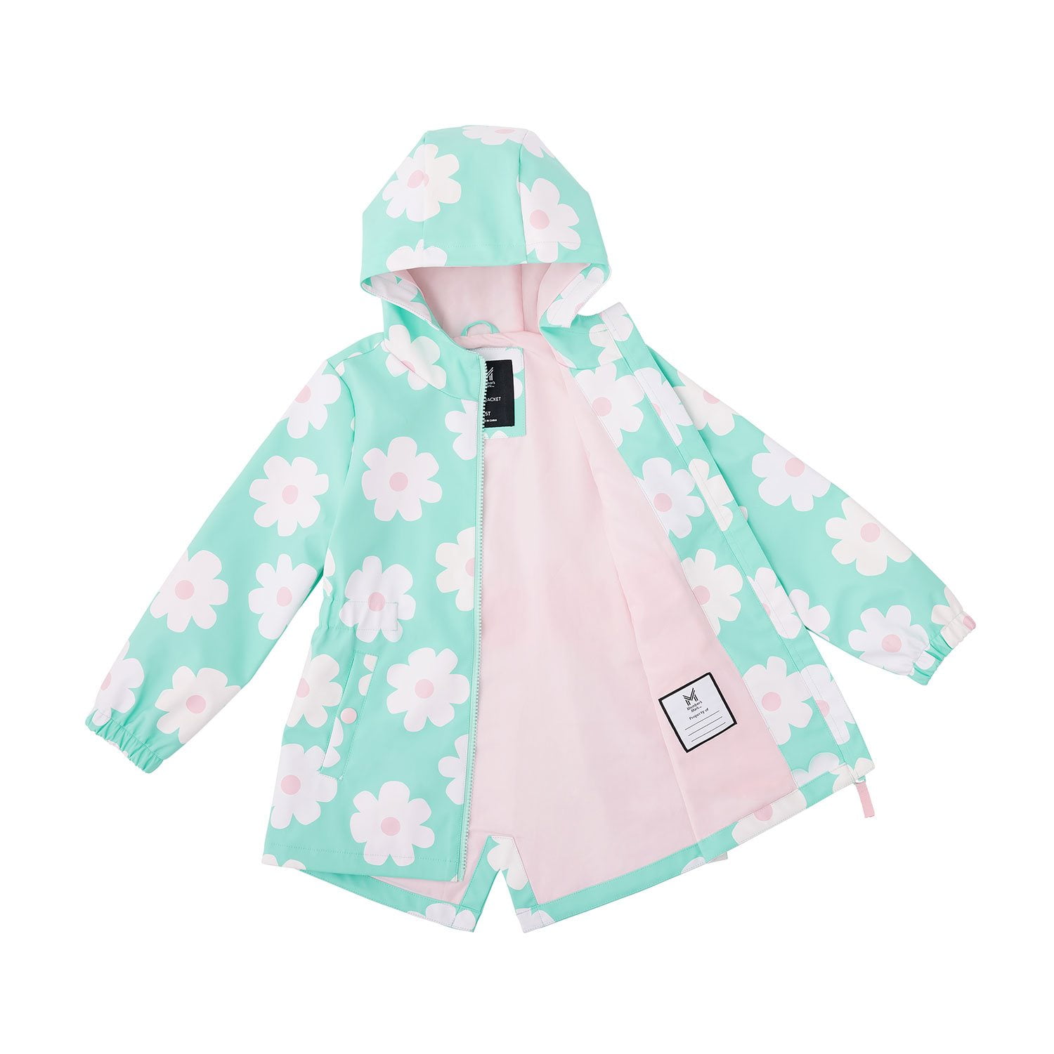 Member's Mark Toddler Girls Color Changing Rain Jacket