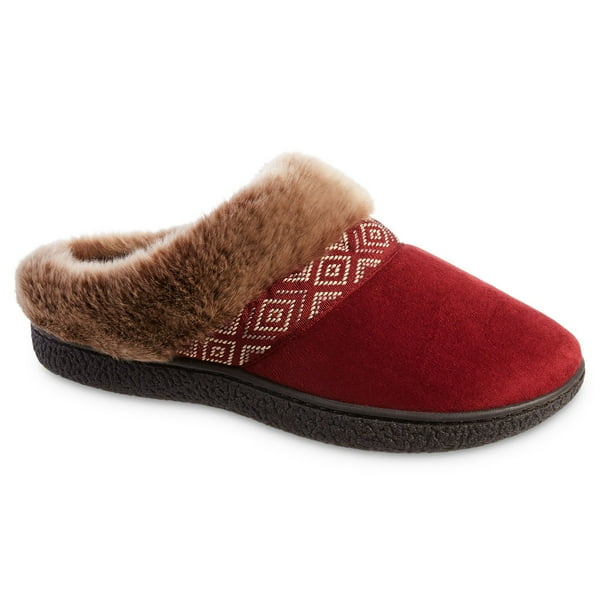 Isotoner Women's Memory Foam Hoodback Comfort Slipper