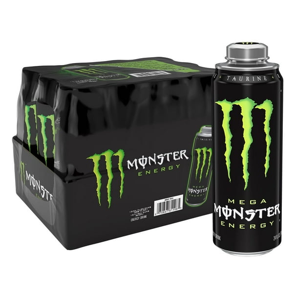 Monster Energy Mega Can Original 24 fl. oz., 12 pk. - Samsclub.com