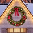 thumbnail image 1 of Member’s Mark Pre-Lit 60" Decorated Wreath, 1 of 4
