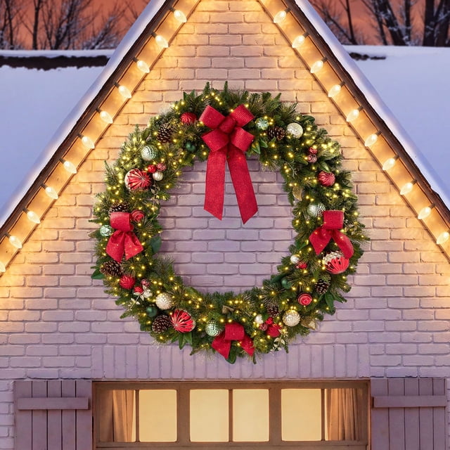 Member’s Mark Pre-Lit 60" Decorated Wreath