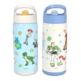 thumbnail image 4 of Zak Designs 14oz Double Wall Stainless Steel Siply Clutch Water Bottle, 2-Pack, 4 of 8