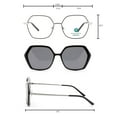 thumbnail image 4 of Eyewear For The Earth Lotus Women's Geometric Clip On Replacement, 4 of 7