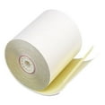 thumbnail image 1 of Iconex Impact Printing Carbonless Paper Rolls, 3" x 90 ft, White/Canary, 50/Carton, 1 of 2