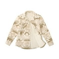 thumbnail image 6 of Member's Mark Women's Sherpa Lined Shacket, 6 of 7