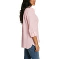 thumbnail image 2 of Nine West Women's Long Sleeve Double Gauze Button Up, 2 of 7