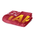 thumbnail image 4 of Logo Brands Louisiana Monroe Warhawks 60"x70" Super Plush Blanket, 4 of 7