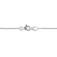 thumbnail image 3 of Allura Aquamarine and White Sapphire with 0.13 CT.T.W. Diamond Station Halo Necklace in 14K White Gold, 3 of 5