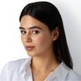 thumbnail image 3 of Cross Stud Earrings in 14K Yellow Gold, 3 of 4