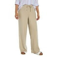 thumbnail image 1 of Gap Women's Linen Pull On Pant, 1 of 8