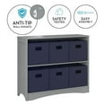 thumbnail image 5 of RiverRidge Horizontal Bookcase with 6 Bins, Assorted Shelf and Bin Colors, 5 of 6