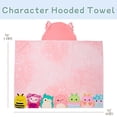 thumbnail image 5 of Kids Character 100% Cotton Hooded Towel With Hand Pockets, 5 of 8