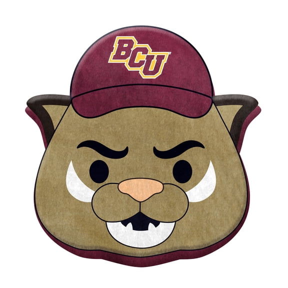 Logo Brands Bethune-Cookman Wildcats Puff Pillow
