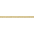 thumbnail image 3 of Diamond Cut Wheat Chain Necklace in 14K Gold, 3 of 5