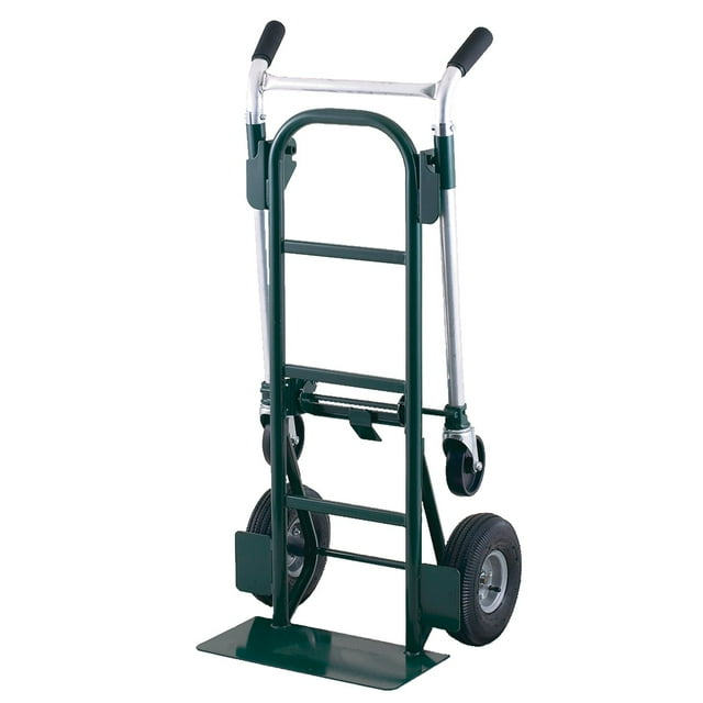Super Brute 900 lb. Convertible Dual Purpose Hand Truck - Green