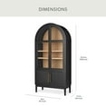 thumbnail image 2 of Member's Mark Enzo Storage Cabinet With Rattan Cabinet Doors, 2 of 9