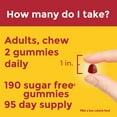 thumbnail image 4 of Nature Made Zero Sugar Multivitamin Gummies, 190 ct., 4 of 9