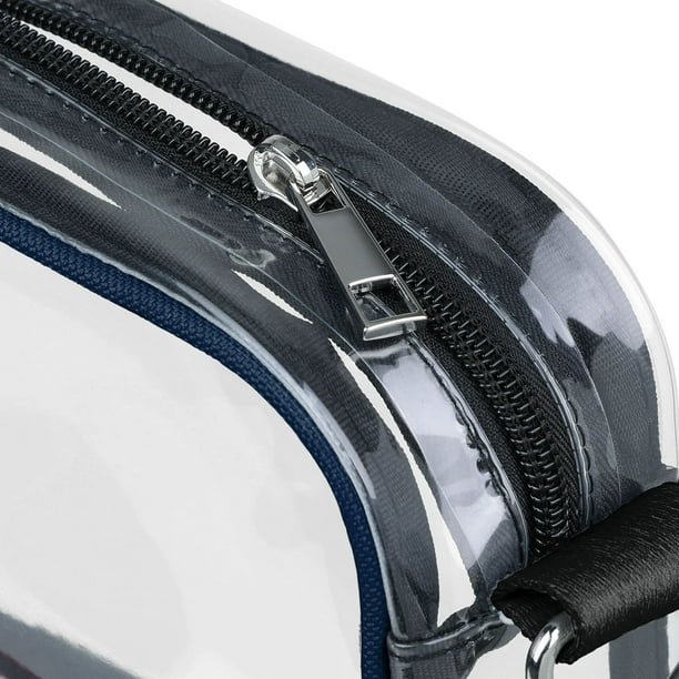 New England Patriots Clear Crossbody Bag