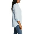 thumbnail image 2 of Nine West Women's Long Sleeve Double Gauze Button Up, 2 of 7