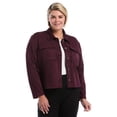 thumbnail image 8 of Rafaella Women's Suede Jacket, 8 of 12