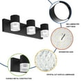 thumbnail image 3 of Cedar Hill Rotatable 3-Light 1680 Lumen Integrated LED Vanity Light, 3 of 8