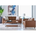 thumbnail image 4 of Society Den Hanson Leather Sofa, Assorted Colors, 4 of 9