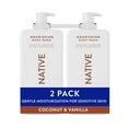 thumbnail image 1 of Native Nourishing Body Wash, Coconut & Vanilla, 36 fl. oz., 2 pk., 1 of 10