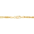 thumbnail image 3 of Milano Square Twist Chain in 14k Yellow Gold, 3mm, 3 of 14