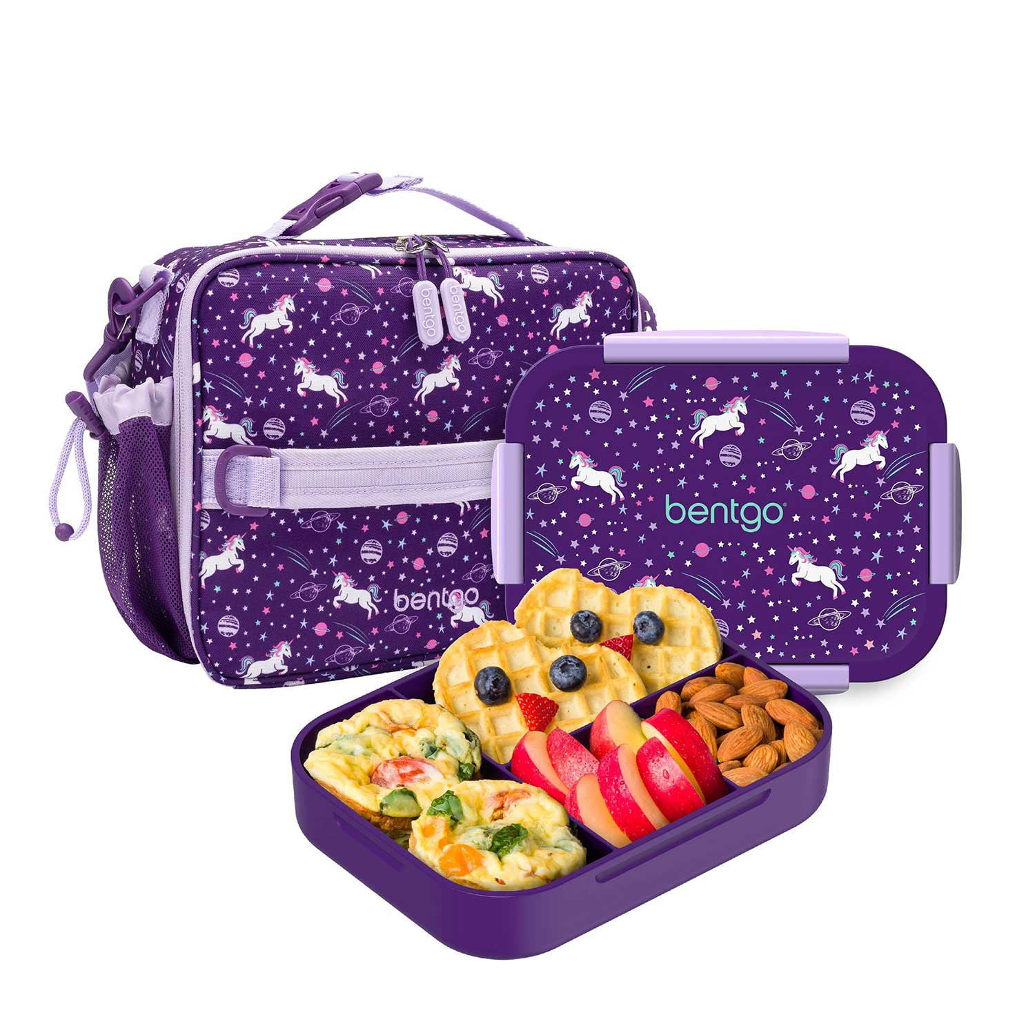 Bentgo 2-Piece Kids Snap & Go Lunch Set: Leak-Proof Lunch